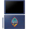 Guam Flag Dark Wood Galaxy Book 12in Skin